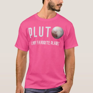 Pluto är min favoritplanetsområdets astronomi t shirt