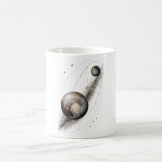 Pluto Avlägsen Omen Celestial Dvärgplanet Mugg