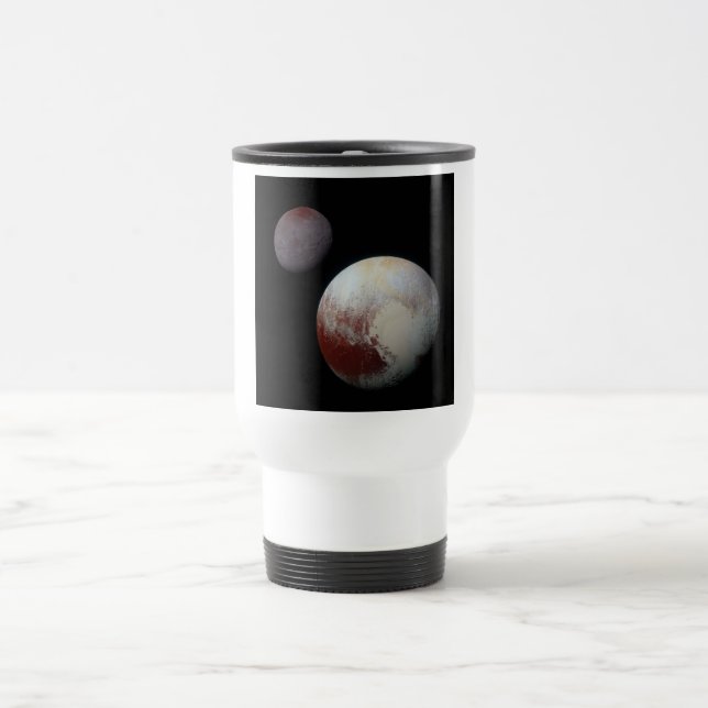 Pluto & Charon 9:e eller Dwarf Planet Solar System Resemugg (Center)