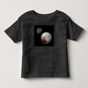Pluto & Charon 9:e eller Dwarf Planet Solar System T Shirt