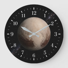Pluto Clock 2026 Version Stor Klocka