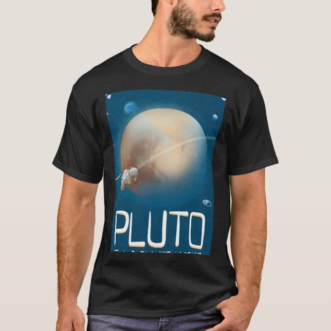 Pluto du är fortfarande en planet i mitt hjärta t shirt (Framsida)