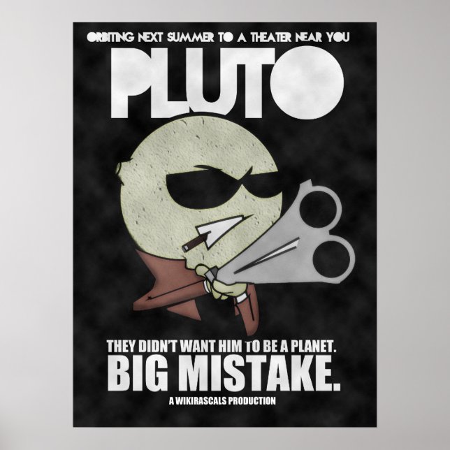 Pluto: Filmen Poster (Framsidan)