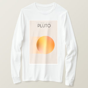 Pluto från dvärgplaneten t shirt