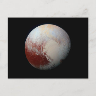 Pluto från NASA New Horizons vykortsdvärgplanetspl Vykort