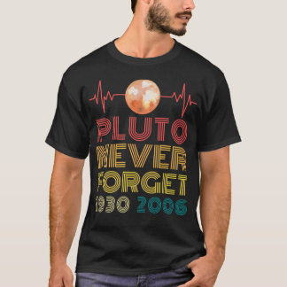 Pluto Glöm aldrig 1930-årsdagen 2006 Mjölk Way T Shirt