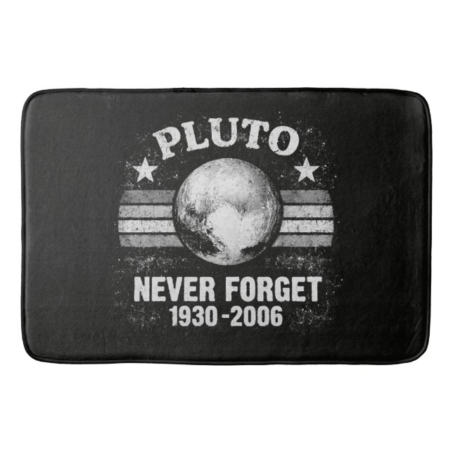 Pluto Glöm Aldrig Badrumsmatta (Framsidan)