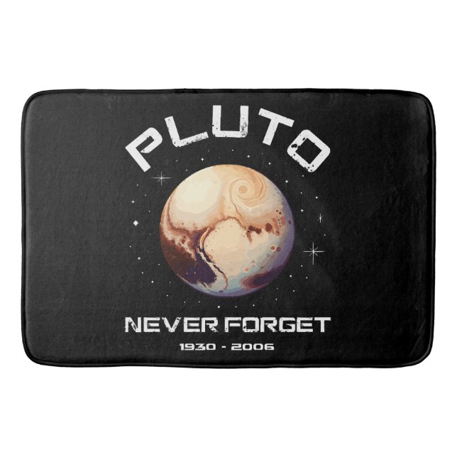 Pluto Glöm Aldrig Badrumsmatta (Framsidan)