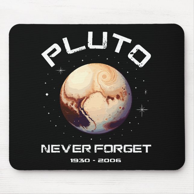 Pluto Glöm Aldrig Musmatta (Framsidan)
