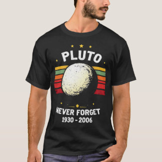 Pluto Glöm aldrig Vintage Tribute T Shirt
