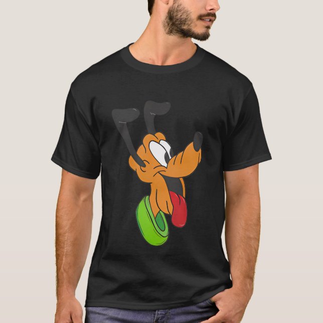 Pluto - Gröntens bakgrund T Shirt (Framsida)