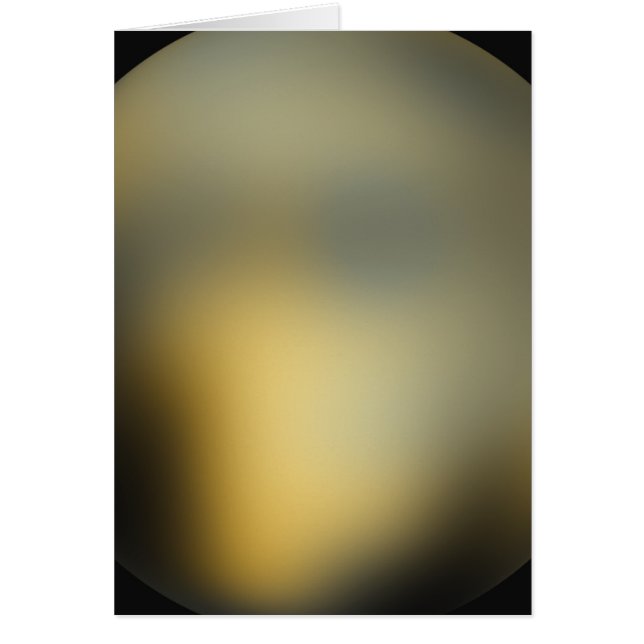 Pluto - HST - 180° Longitud Hälsningskort (Framsidan)