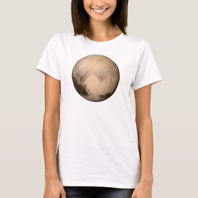 Pluto kvinna T-tröja T-shirt (Framsida)