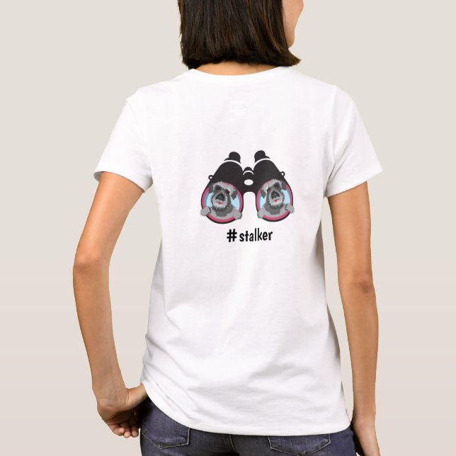 Pluto Living Stalker T Shirt (Baksida)