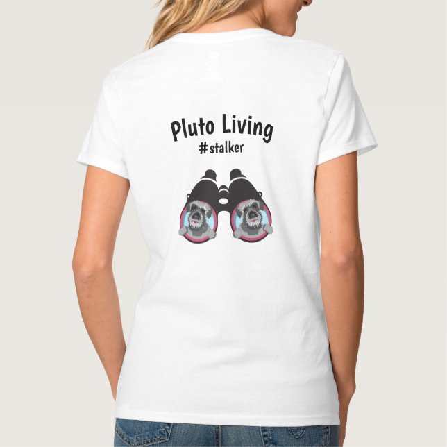 Pluto Living Stalker T Shirt (Baksida)