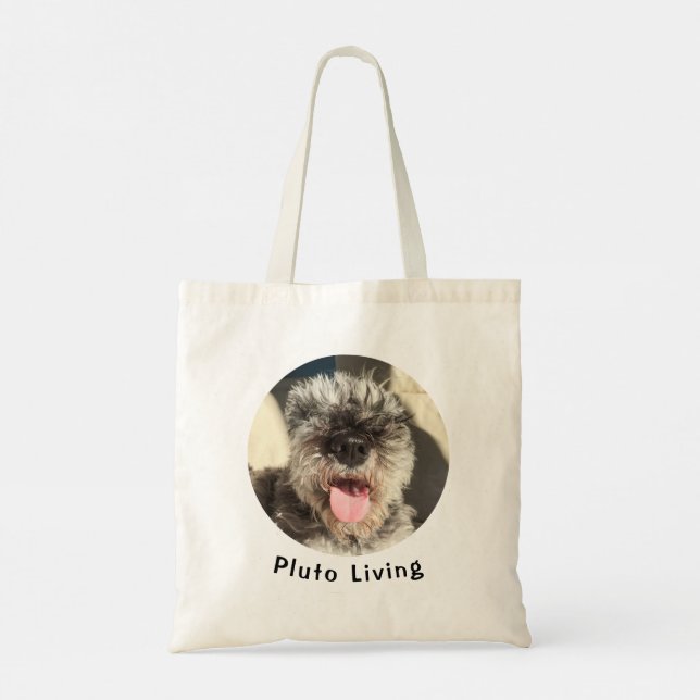 Pluto Living Tote Tygkasse (Baksida)