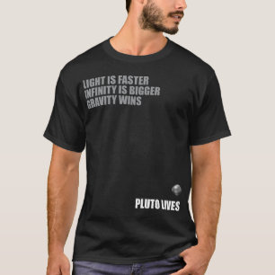 Pluto livstider t shirt