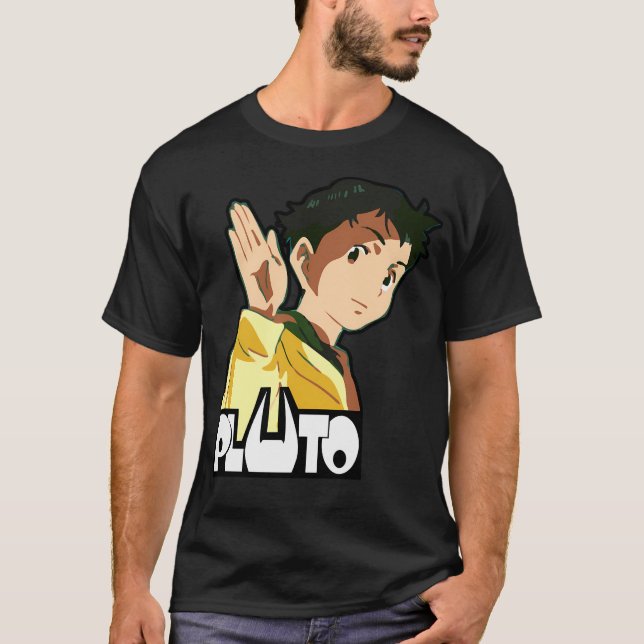 Pluto Manga T Shirt (Framsida)