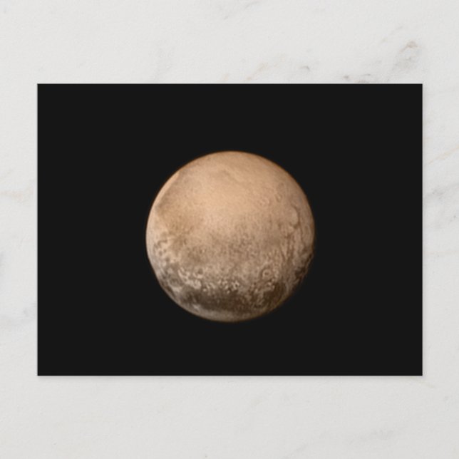 Pluto, min favoritplanet - Nya horisonter NASA Vykort (Framsida)