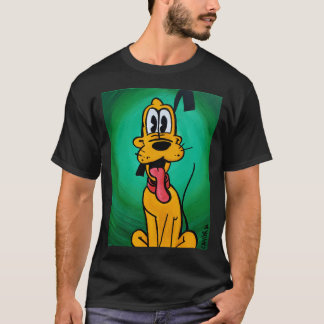 Pluto On Grönt T Shirt