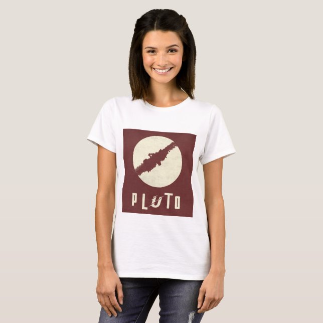 Pluto Planet T-shirt (Hel framsida)