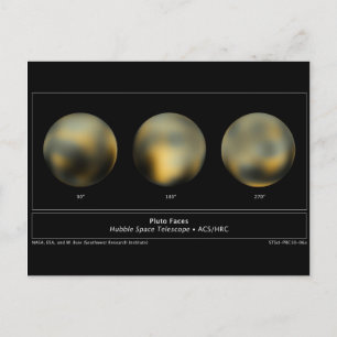 Pluto Planet Vykort