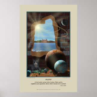 Pluto Print Poster