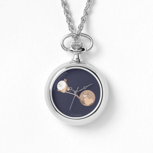 Pluto Selfie Armbandsur (Framsida)