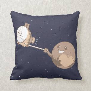 Pluto Selfie Kudde