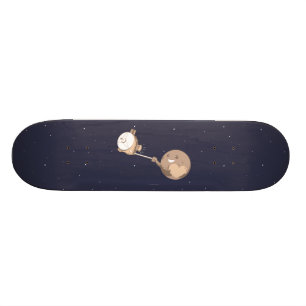 Pluto Selfie Old School Skateboard Bräda 21,6 Cm