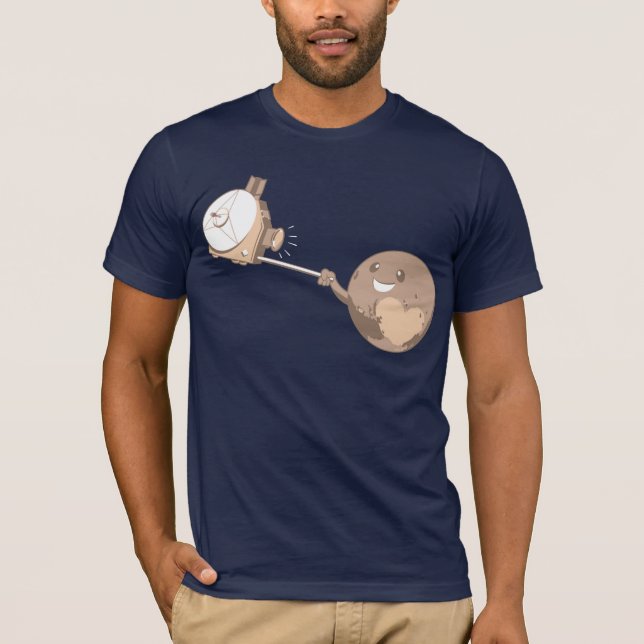 Pluto Selfie Tee (Framsida)