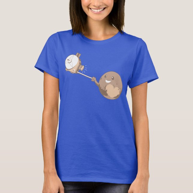Pluto Selfie Tee Shirt (Framsida)