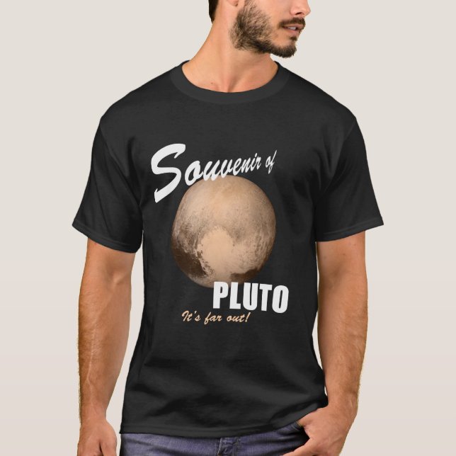 Pluto-Souvenir T-shirt (Framsida)