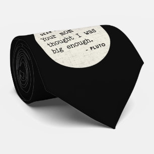 Pluto VAR stor nog. Kosmisk humor Slips