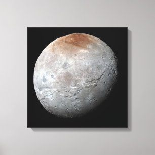 Plutos största måne: Charon Canvastryck