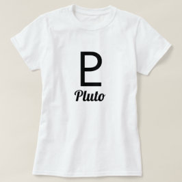 Plutos symbol tee shirt