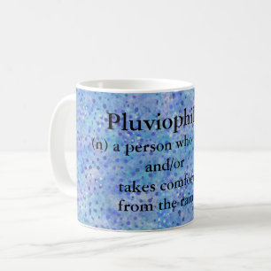 Pluviophile - regna älskaremuggen kaffemugg