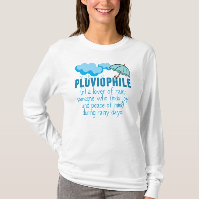 Pluviophile Tee (Framsida)