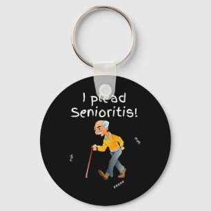 Ply Senioristis. Gammal ledande man Woman Aging Al Nyckelring