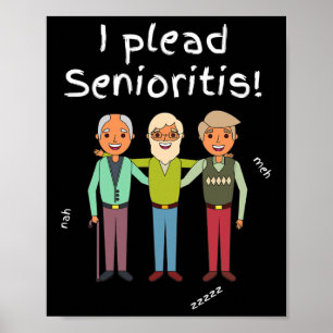 Ply Senioristis. Gammal ledande man Woman Aging Al Poster