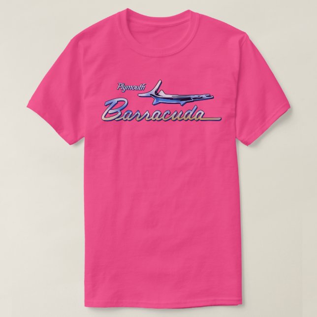Plymoth Barracuda T Shirt (Design framsida)