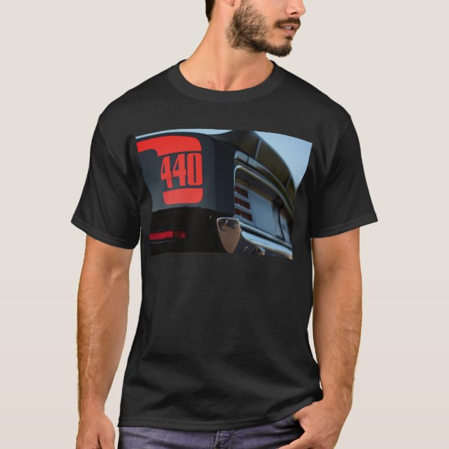 Plymouth 1970 Cuda 440 T Shirt (Framsida)