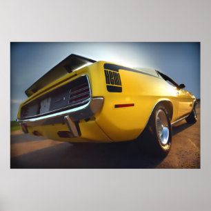 Plymouth 1970 HEMI 'Cuda Hemicuda Poster