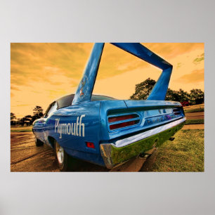 Plymouth 1970 Superbird Poster