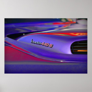 Plymouth 1971 'Cuda 440-6 Poster