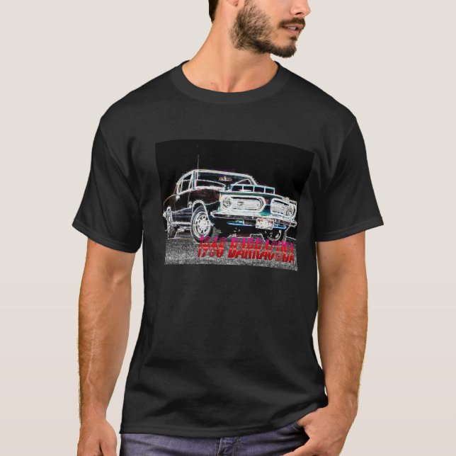 plymouth barracuda 1968 t-shirt (Framsida)