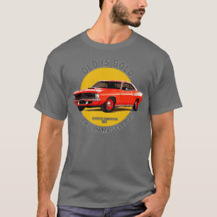 Plymouth Barracuda American Muscle 60s 70s Gamla ä T Shirt