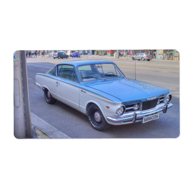 Plymouth Barracuda Fraktsedel (Framsidan)