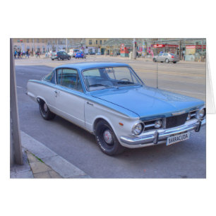 Plymouth Barracuda Hälsningskort