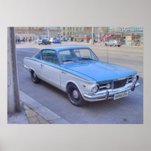 Plymouth Barracuda Poster